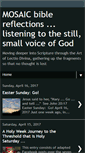 Mobile Screenshot of mosaicbiblestudy.blogspot.com