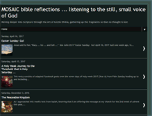 Tablet Screenshot of mosaicbiblestudy.blogspot.com