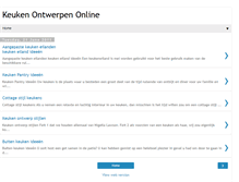 Tablet Screenshot of keukenontwerpen.blogspot.com