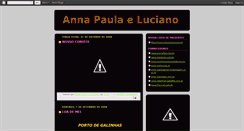 Desktop Screenshot of annapaulaeluciano.blogspot.com