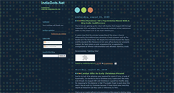 Desktop Screenshot of indiedots.blogspot.com