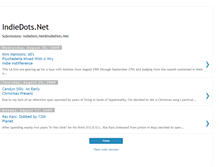 Tablet Screenshot of indiedots.blogspot.com