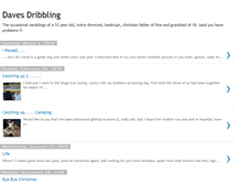 Tablet Screenshot of davesdribbling-shippo.blogspot.com