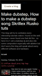 Mobile Screenshot of making-dubstep.blogspot.com