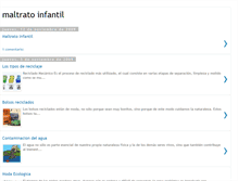 Tablet Screenshot of dlmaltratoinfantil.blogspot.com