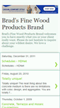 Mobile Screenshot of bradsfinewoodproductsbrand.blogspot.com