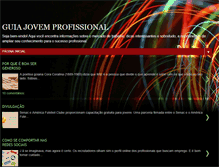 Tablet Screenshot of guiajovemprofissional.blogspot.com