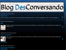Tablet Screenshot of blogdesconversando.blogspot.com