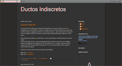 Desktop Screenshot of ductos-indiscretos.blogspot.com