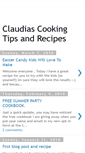 Mobile Screenshot of claudias-easy-cooking-recipes.blogspot.com