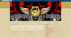 Desktop Screenshot of lesgroupesdelabeauce.blogspot.com