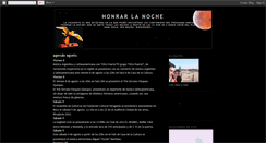 Desktop Screenshot of honrarlanoche.blogspot.com