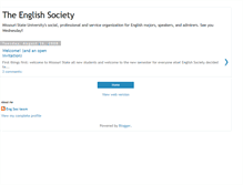 Tablet Screenshot of missouristateenglishsociety.blogspot.com