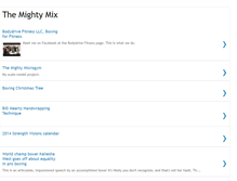 Tablet Screenshot of mightymix.blogspot.com