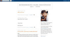 Desktop Screenshot of markgreenwoodtribute.blogspot.com