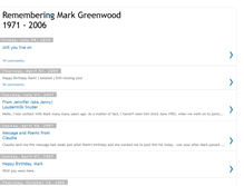 Tablet Screenshot of markgreenwoodtribute.blogspot.com