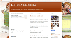 Desktop Screenshot of leituraeescrita5.blogspot.com