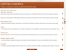 Tablet Screenshot of leituraeescrita5.blogspot.com