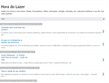 Tablet Screenshot of horadolazer.blogspot.com