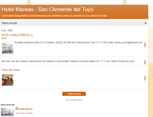 Tablet Screenshot of mareashotel.blogspot.com