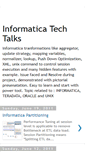 Mobile Screenshot of informatica-tech-talk.blogspot.com