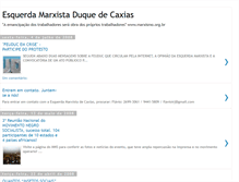 Tablet Screenshot of esquerdamarxistacaxias.blogspot.com