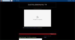 Desktop Screenshot of castelodepaivatv.blogspot.com