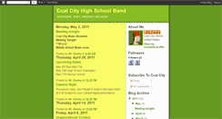 Desktop Screenshot of coalcityhsband.blogspot.com