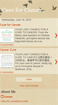 Mobile Screenshot of cancer-cure-for-cancer.blogspot.com