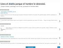 Tablet Screenshot of lloraeldiablo.blogspot.com