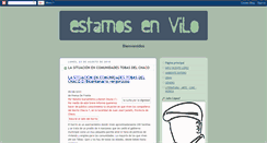 Desktop Screenshot of estamosenvilo.blogspot.com