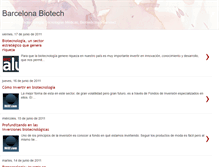 Tablet Screenshot of barcelona-biotech.blogspot.com