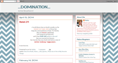 Desktop Screenshot of domination-station.blogspot.com