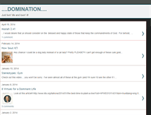 Tablet Screenshot of domination-station.blogspot.com