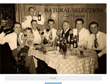 Tablet Screenshot of naturalselectionkitchen.blogspot.com