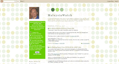 Desktop Screenshot of malaysiawatch2.blogspot.com
