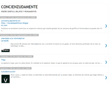 Tablet Screenshot of concienzudamente.blogspot.com