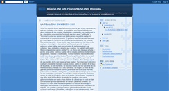 Desktop Screenshot of diariodeunciudadano.blogspot.com