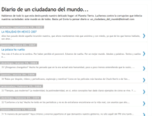 Tablet Screenshot of diariodeunciudadano.blogspot.com