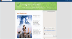 Desktop Screenshot of freemovies4mobile.blogspot.com
