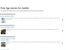 Tablet Screenshot of freemovies4mobile.blogspot.com