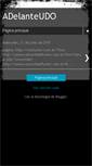 Mobile Screenshot of adelanteudo.blogspot.com