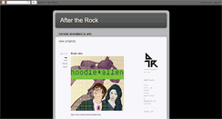 Desktop Screenshot of aftertherock.blogspot.com