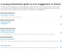 Tablet Screenshot of involvedseattleite.blogspot.com
