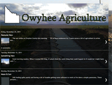 Tablet Screenshot of owyheeag.blogspot.com