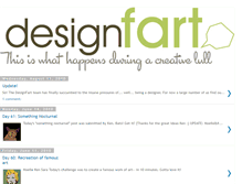 Tablet Screenshot of designfart.blogspot.com