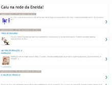 Tablet Screenshot of caiunarededaeneida.blogspot.com