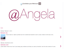 Tablet Screenshot of angelawasko.blogspot.com