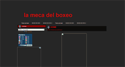 Desktop Screenshot of lamecadelboxeo.blogspot.com