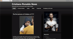 Desktop Screenshot of cr7-news.blogspot.com